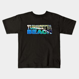 TURIMETTA BEACH - Sydney Australia Stunning Aerial Kids T-Shirt